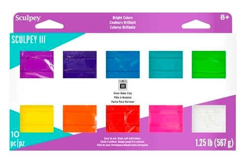 III - Polymer Clay 10pcs.