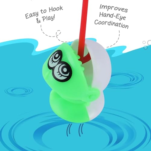 FIRSTCRY INTELLISKILLS Electronic Fishing Game - 20 pieces