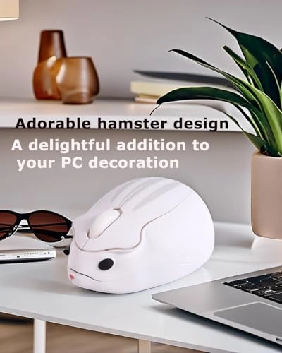 Hamster Shape Optical Mouse - Wireless