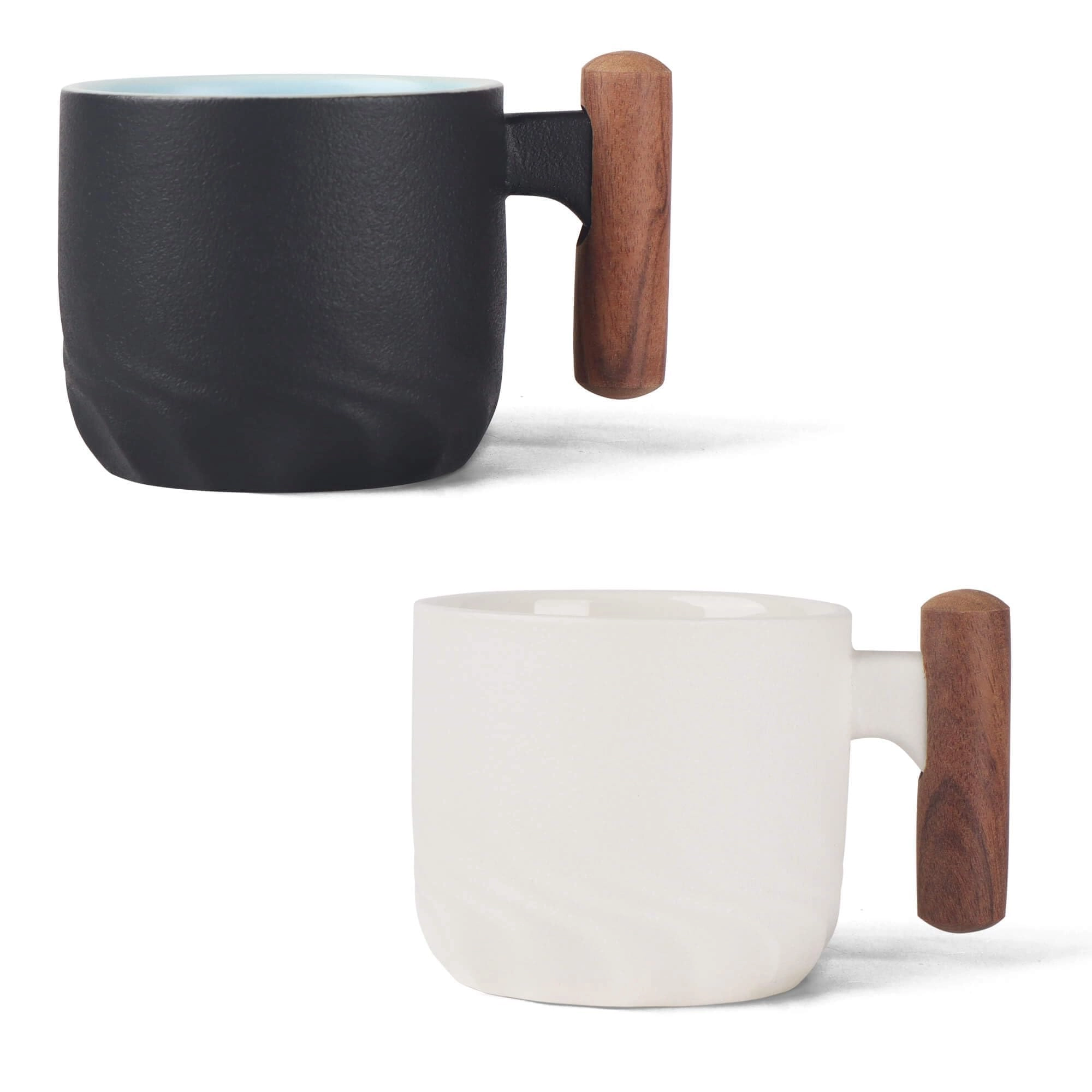 Espresso Cup - 2 pcs Wooden Handle
