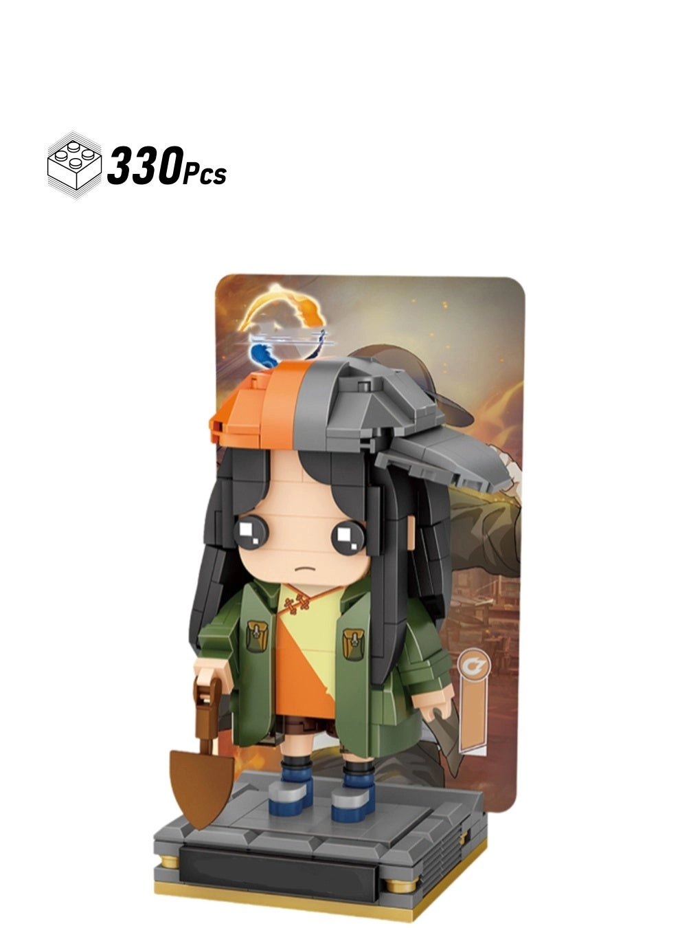 Generic Character Model Set - Green Clothes 330pcs