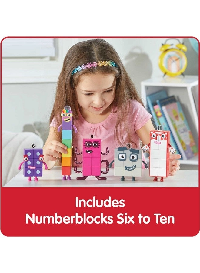 Numberblocks Friends Six to Ten
