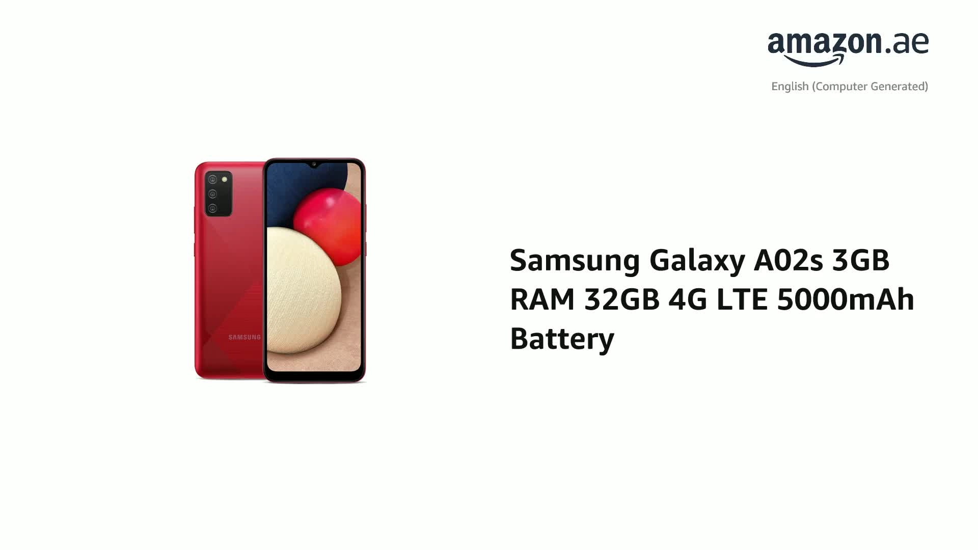 Galaxy A02s - 3GB 32GB