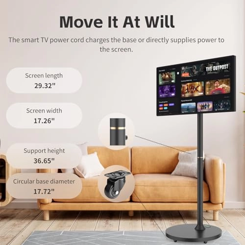 Portable TV Smart Monitor - 1920 x 1080 32 inch