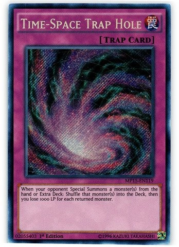 Konami Yu-Gi-Oh! Time-Space Trap Hole MP15-EN119 - 1 pcs