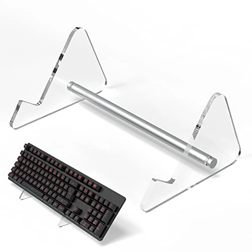 RUNJRX Keyboard Stands - 1-Tier Transparent