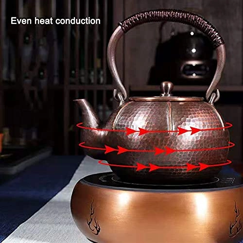 Teapot - Red copper 600ML