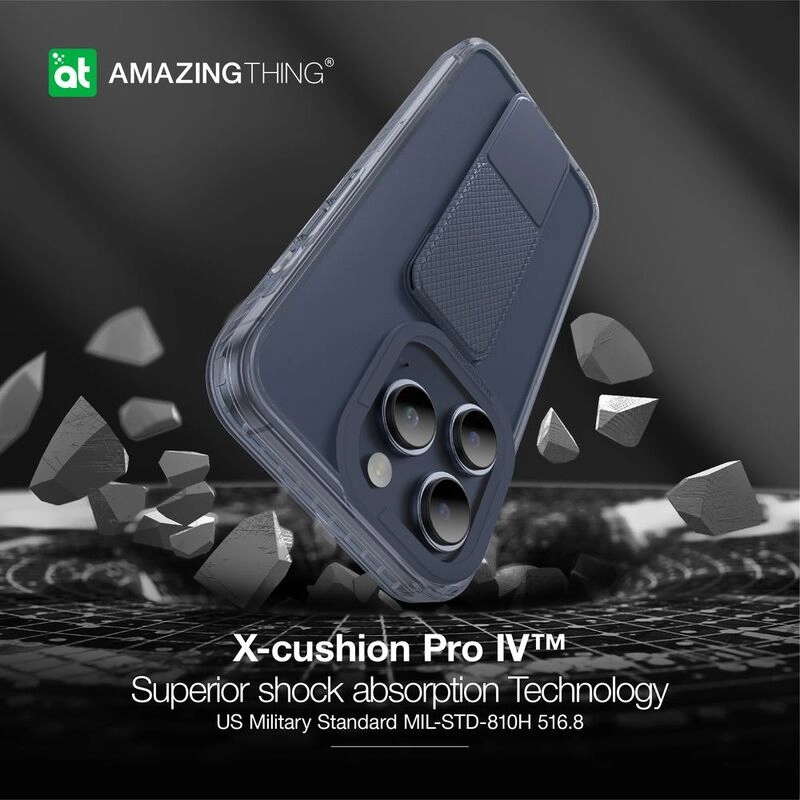 Titan Pro Back Cover Mobile Case with Stand for iPhone 15 Pro