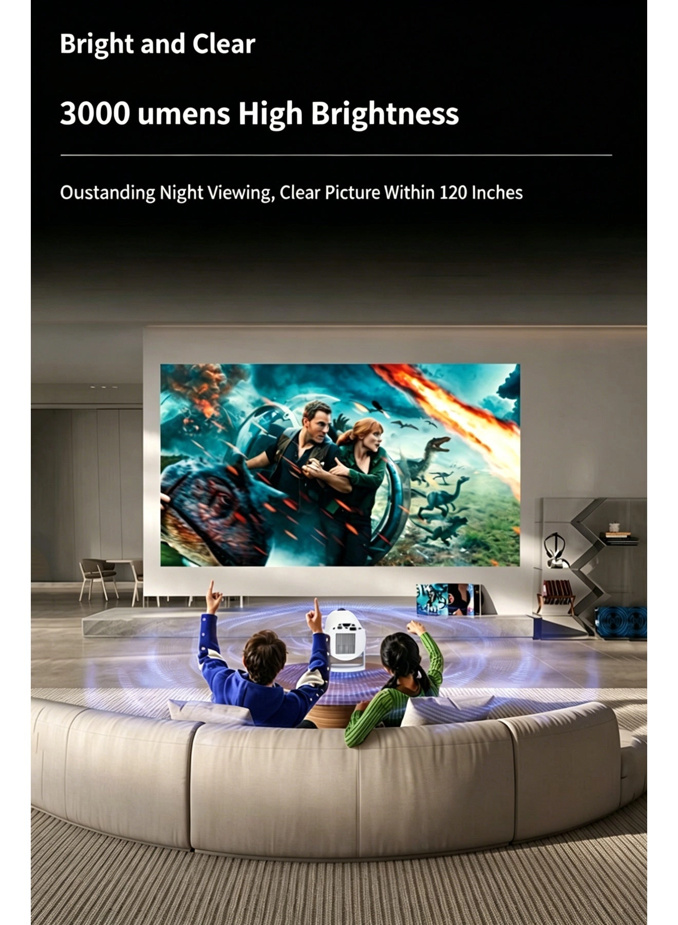 Ultra HD Series HY300Pro+S2 3000 lm
