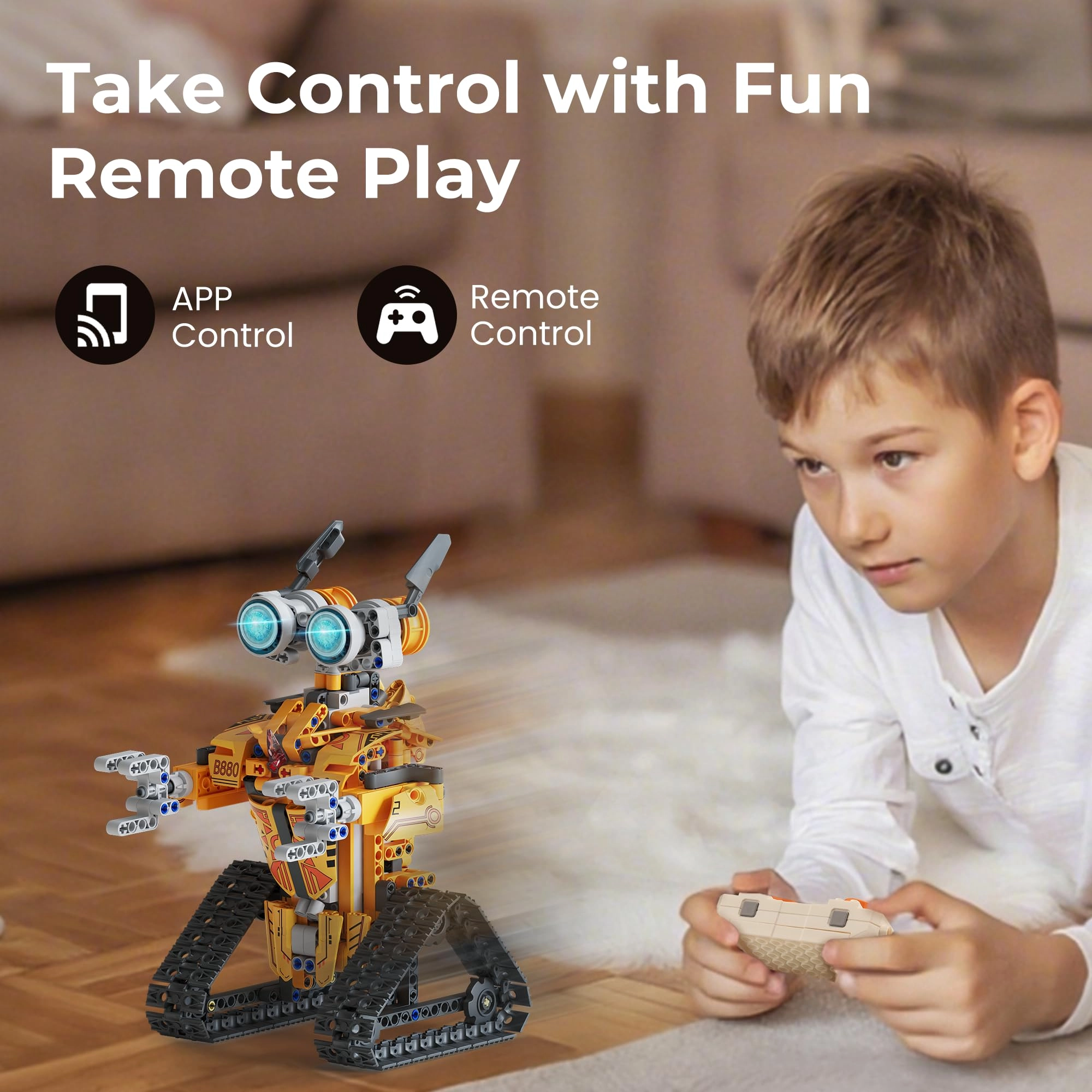 3-in-1 Robot Building Kit Coding - 8 years+ 468 pieces