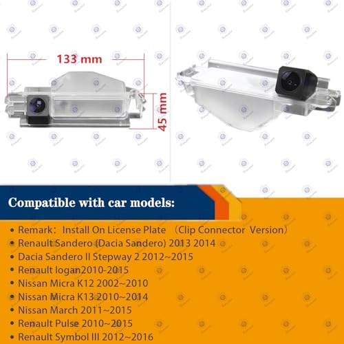 Reversing Camera - no RCA 510 x 496 px