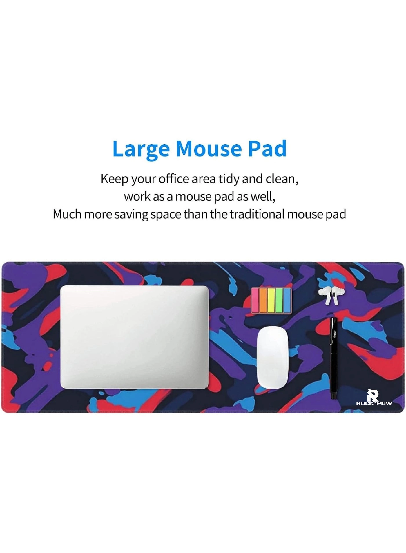 Extended Large Cloth Gaming Mouse Pad - 80x30 cm