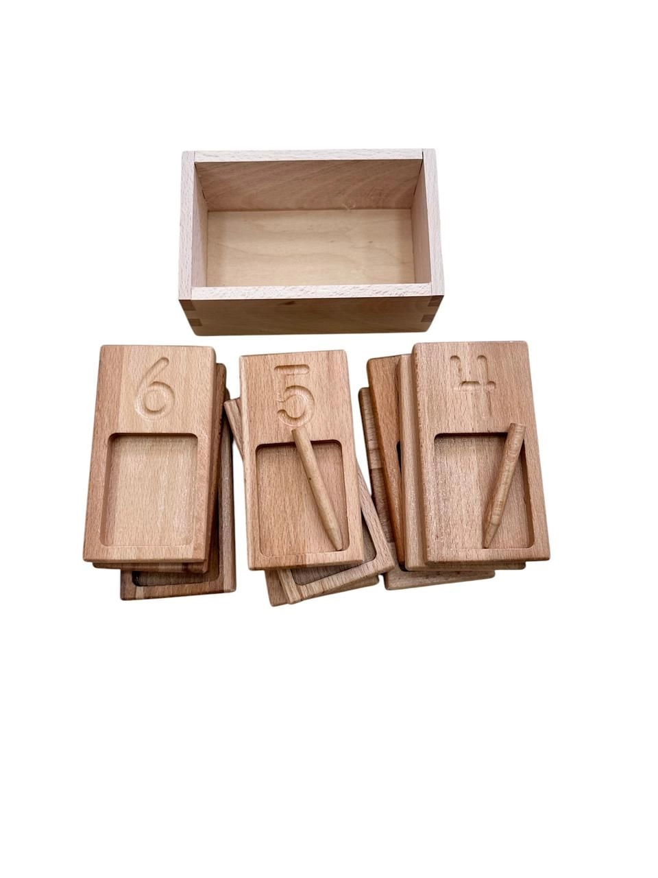 English Counting Tray - Suitable for 4 years and above 11 Pcs