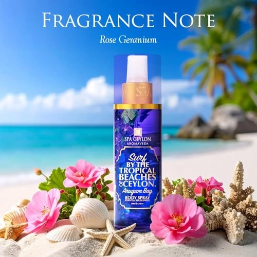 Arugam Bay Body Spray - 200 Microliters Grapefruit & Sandalwood