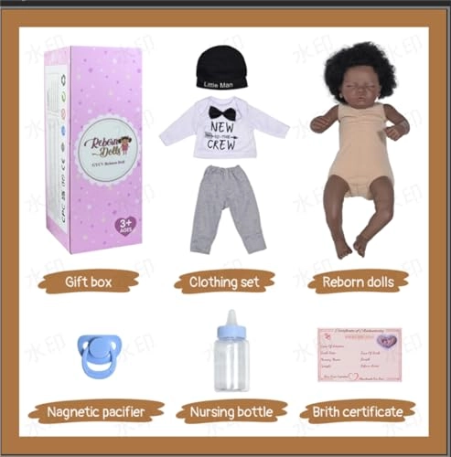 Reborn Baby Doll - 19 Inch Silicone Ages 3+
