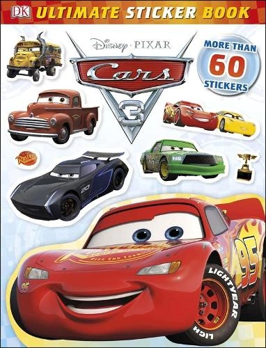 Dorling Kindersley Ltd Cars 3 Sticker Book 60 pcs