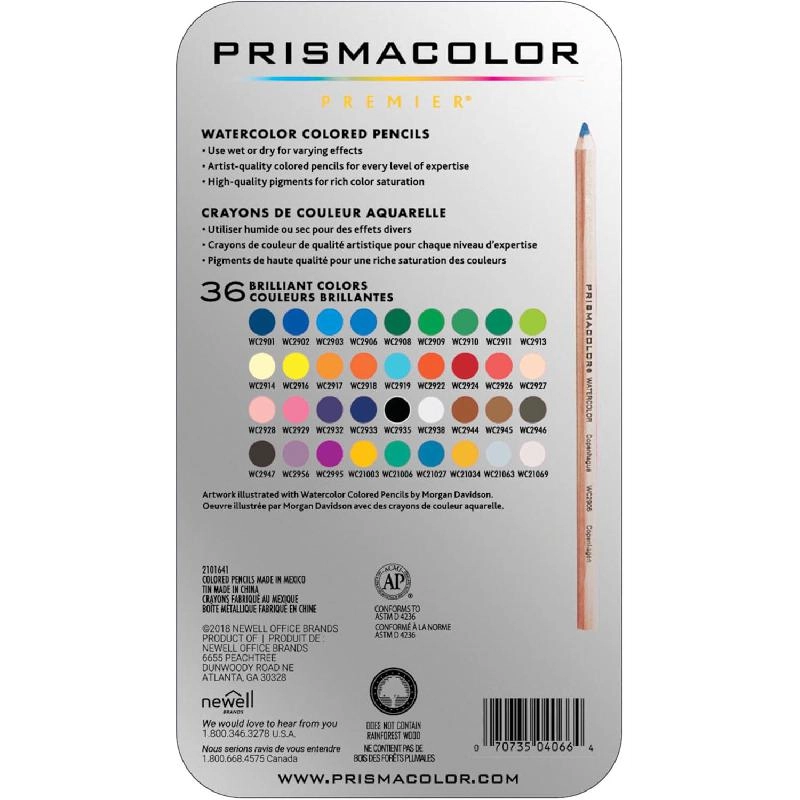 Watercolor Pencil - 12 Colors