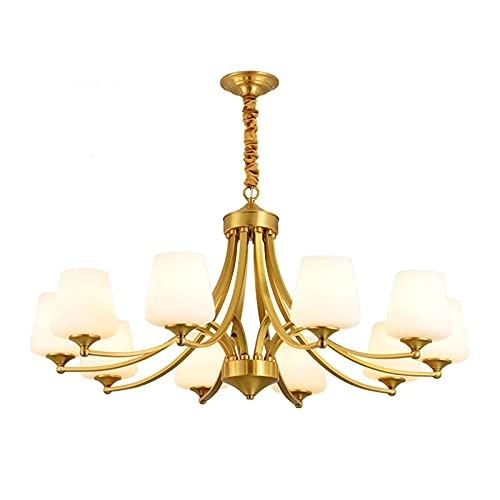 E27 American Style Chandelier - Copper 6