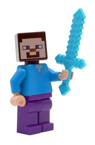 Minecraft - Steve with Pick Axe and Spider (MNC356347)