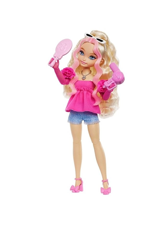 Malibu Fashion Doll - Roller Skating Blonde Hair 9 Makeup Themed Pieces Ages 4+