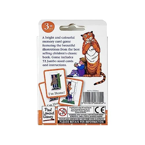 Tiger Who Came To Tea Card - 3 - 5 years