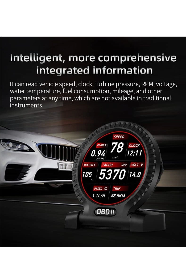 HUD F10 - OBD2 Black