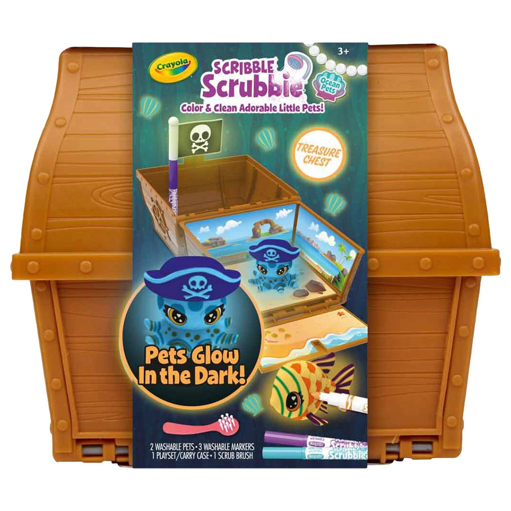 Crayola Scribble Scrubbie - Glow in the Dark Washable Markers