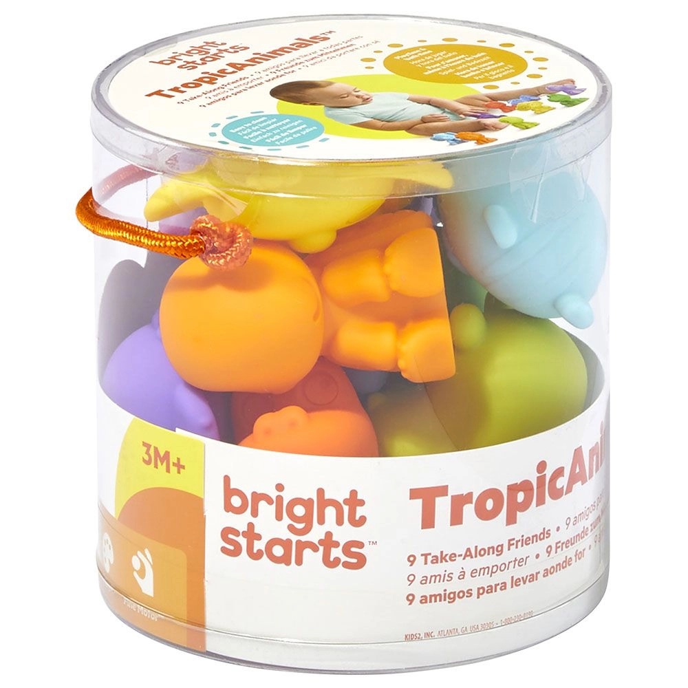 Tropic Animals - 3 Months 9 count