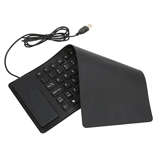 Foldable Silicone Keyboard - Wired/Wireless