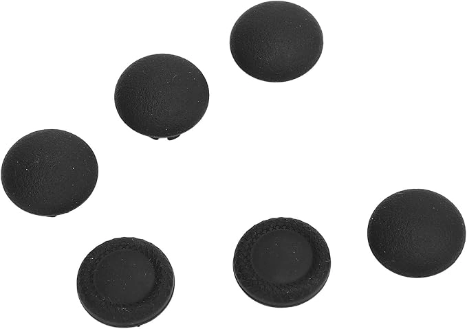 Filfeel Thumbstick Grips Kit - 6 In 1 3 Heights Black