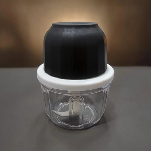 Rechargeable Wireless Electric Cordless Chopper - 350 ML 30 Watts Black