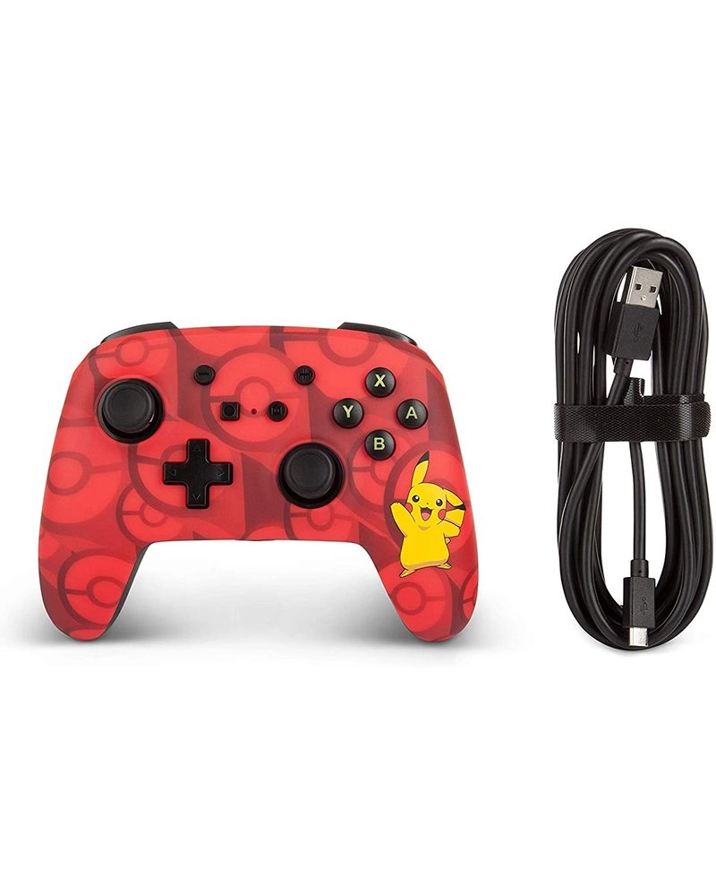 Nintendo Switch Enhanced Wired Controller Pikachu Moods