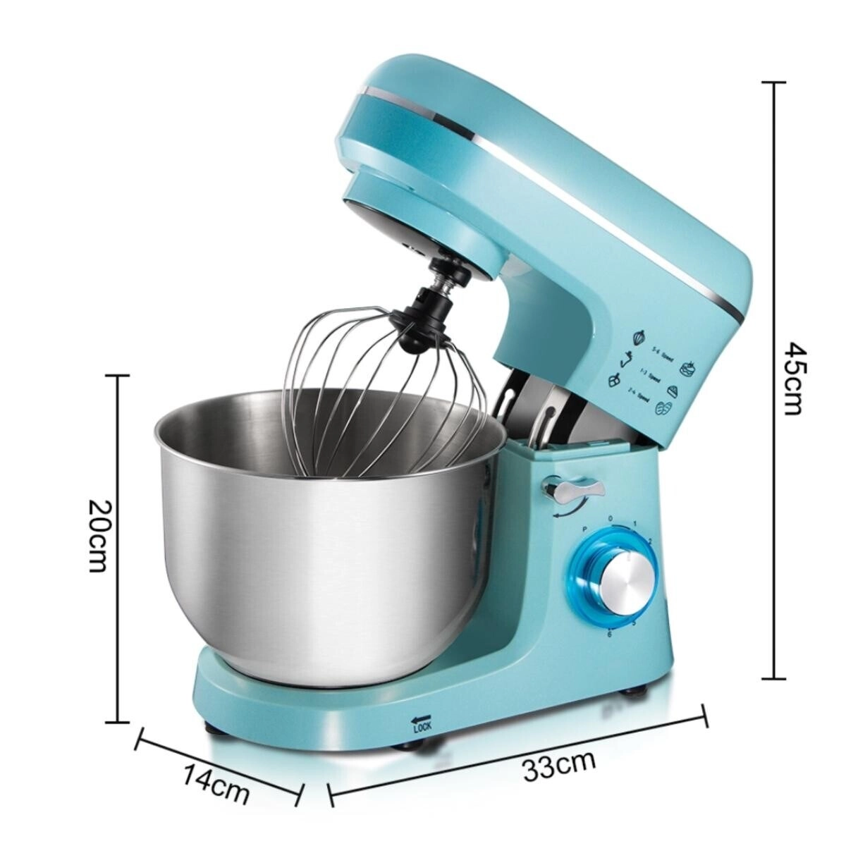 Stand & Hand Mixer - 4L 1000W