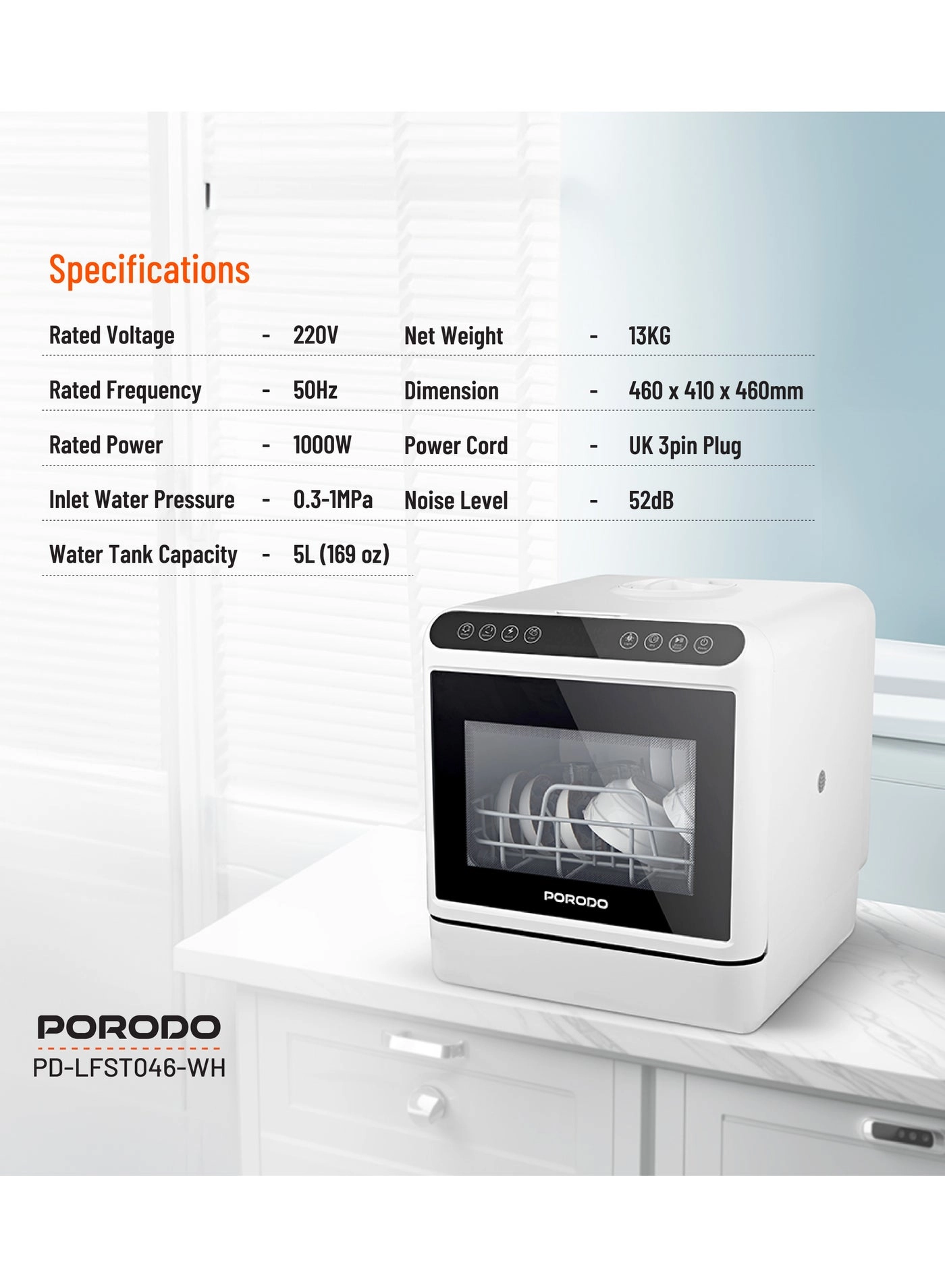 PD-LFST046-WH Countertop