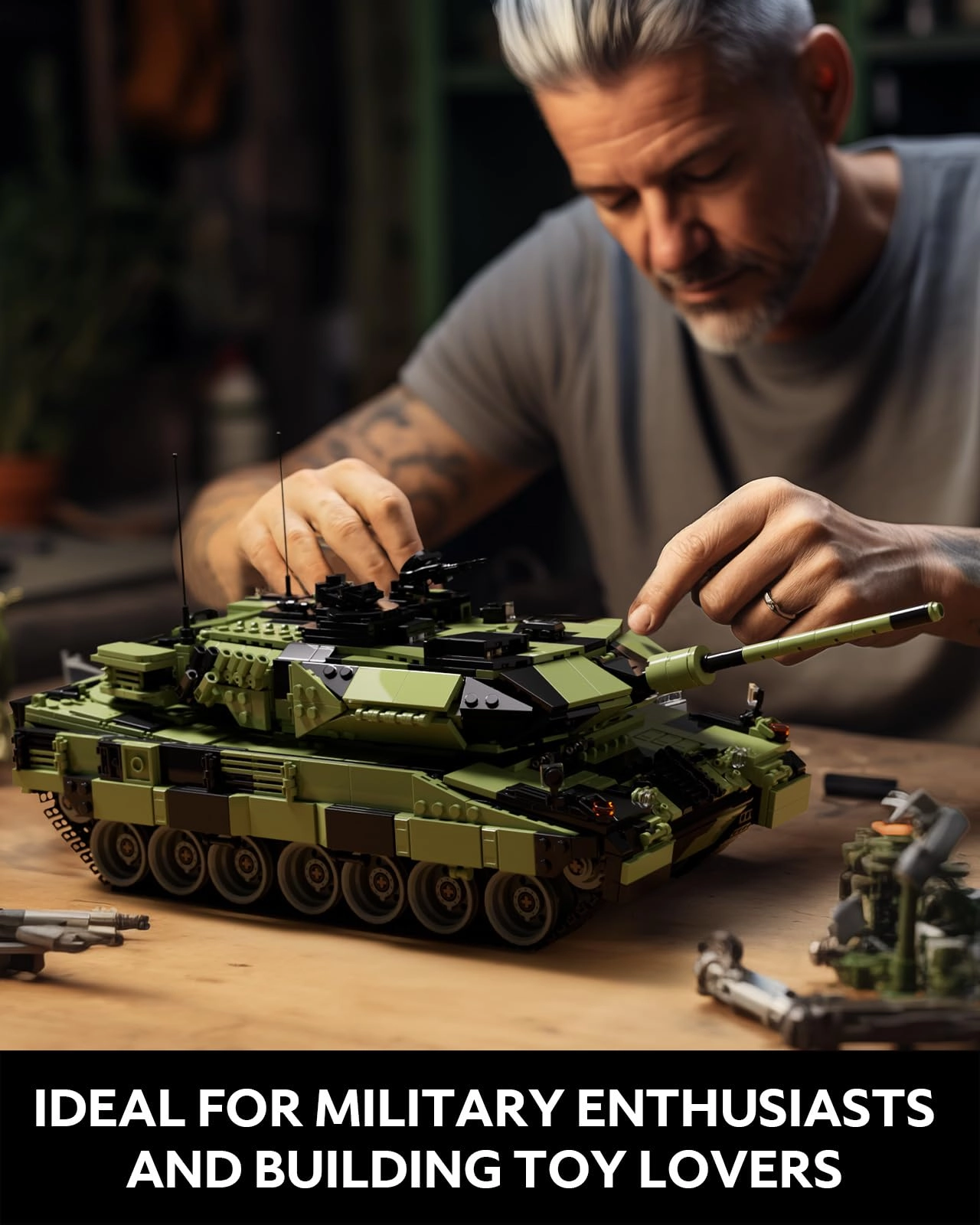 Leopard II A7 - 1:32 Building Set
