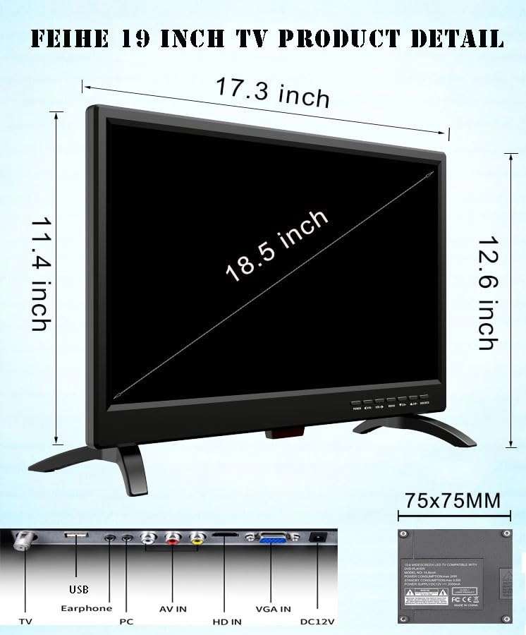 TV-19 - 18.5 Inches