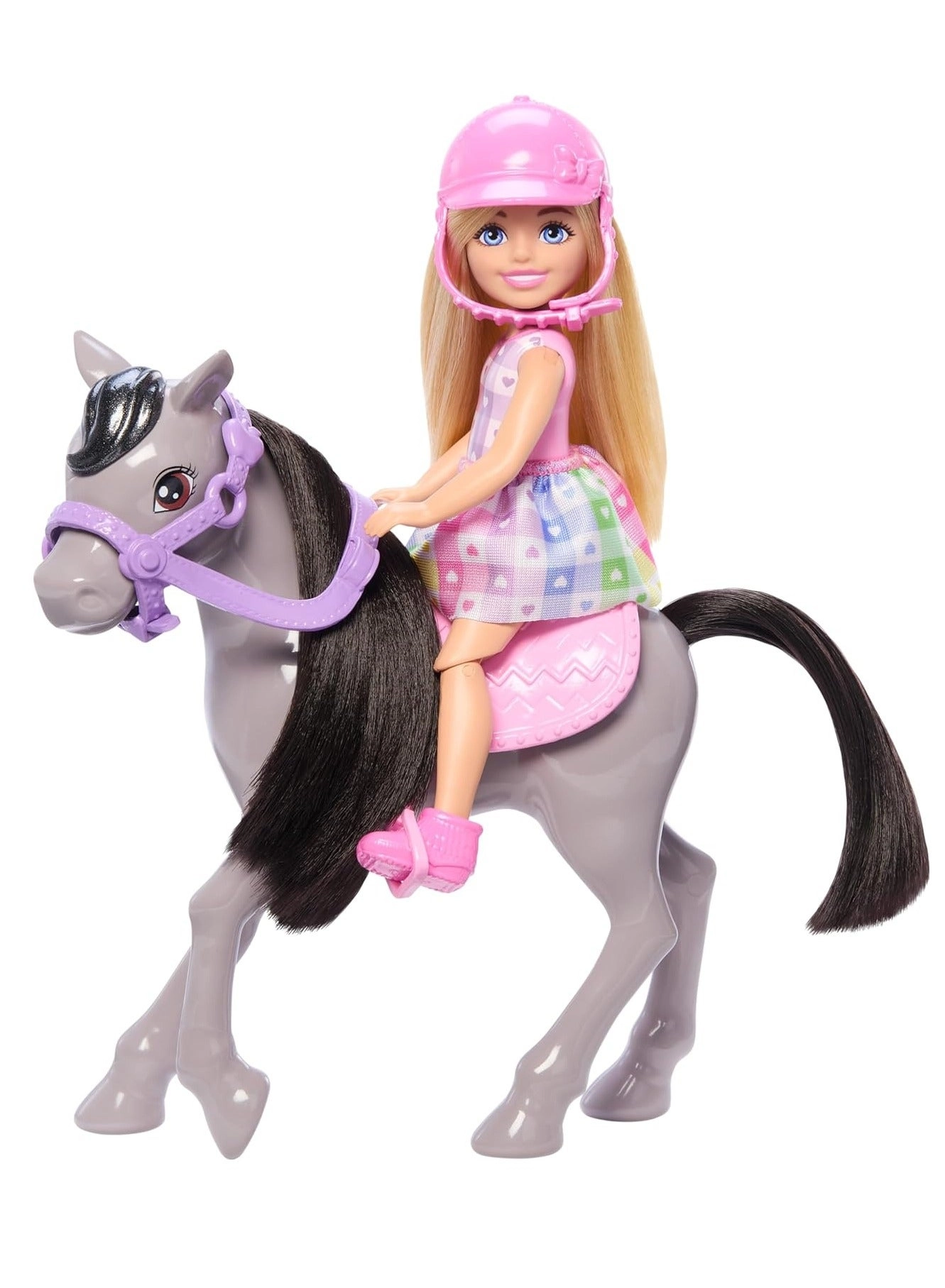Chelsea Doll - Blonde + Pony - Pink Saddle