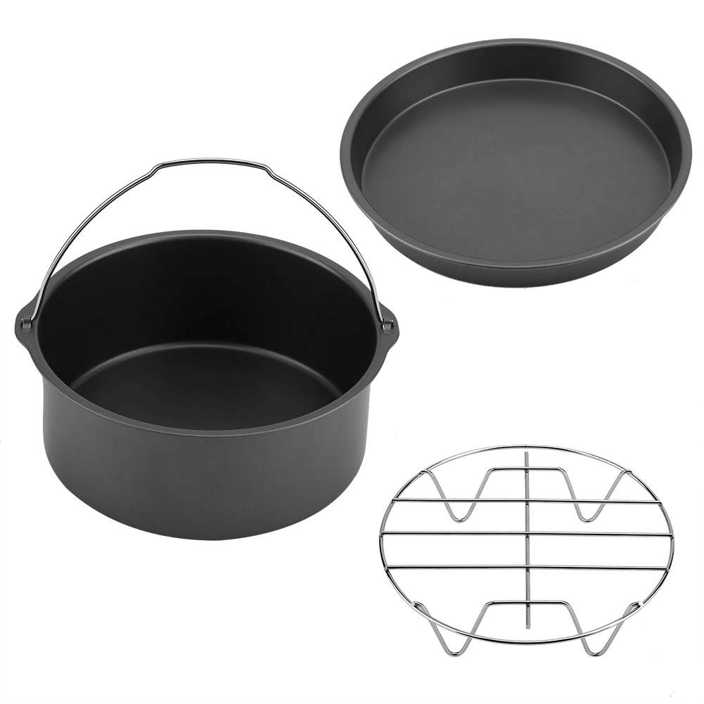 XEQLJ Cake barrel - 8inch + Pizza pan + Bread shelf