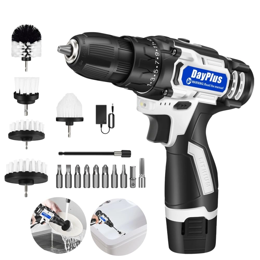 Cordless Drill Brush - 1.5Ah Set