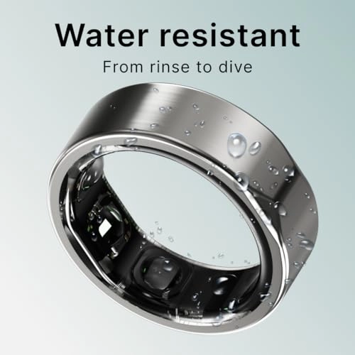 Halo Smart Ring - Lunar Silver Size 11 30+ Workout Modes