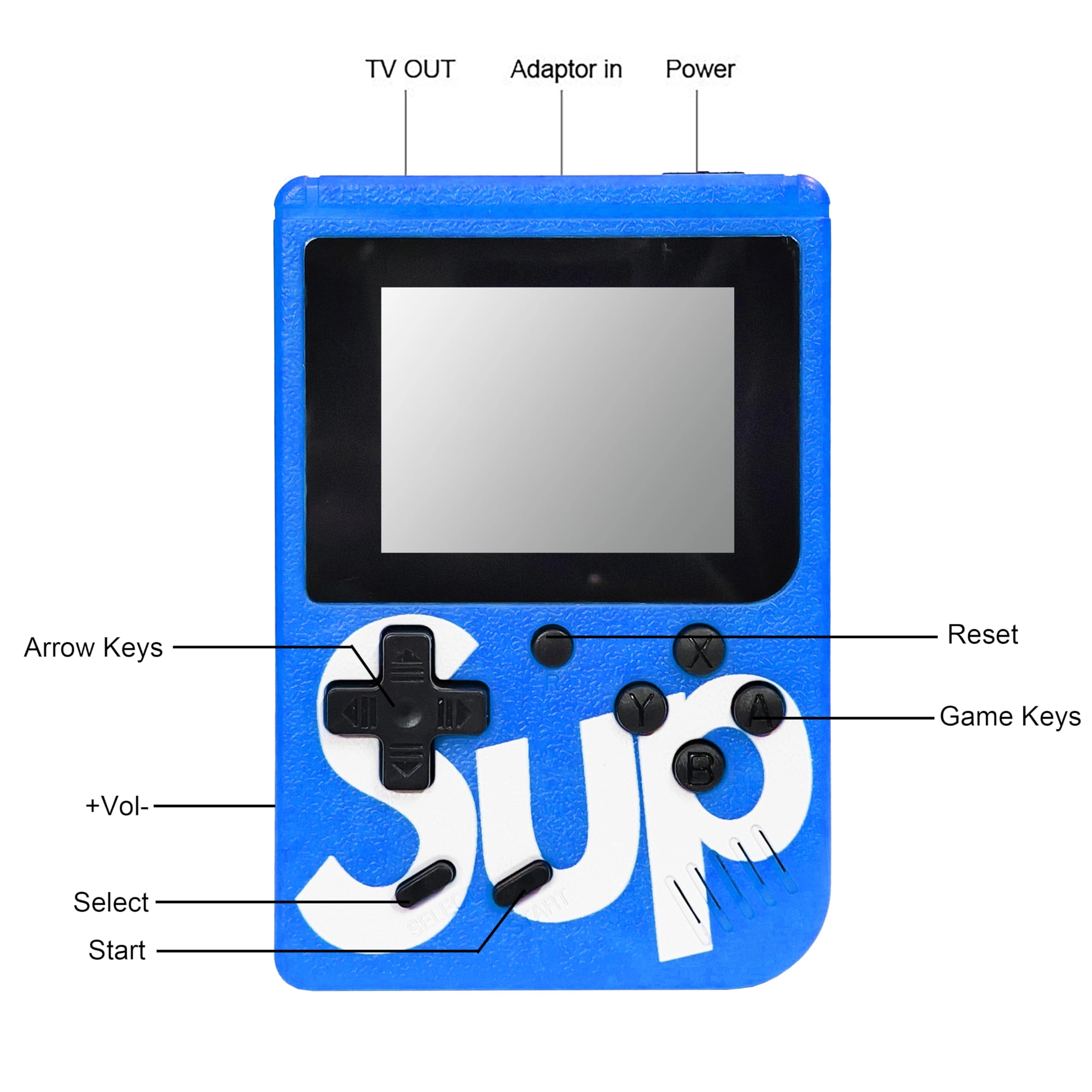 400 in 1 - Two Player Handheld