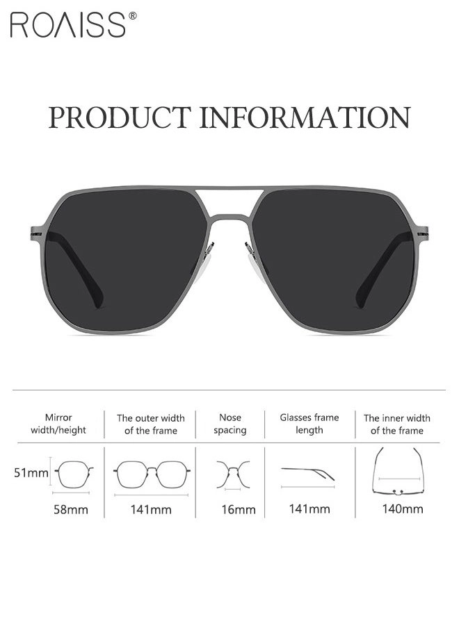 Aviator Sunglasses - 58 mm Black