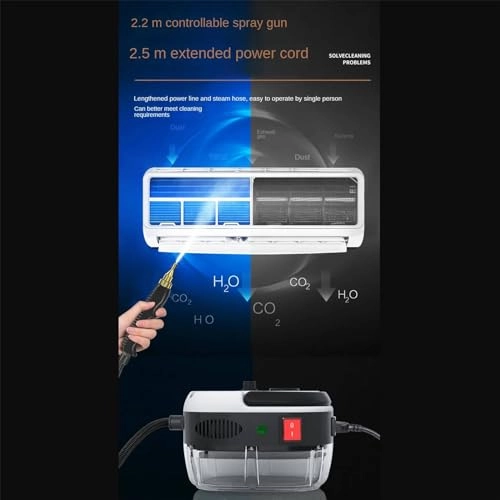 Steam Cleaner - 3Bar 1200ml