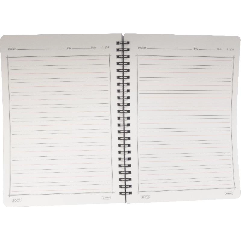 Notebook 19 X 26 cm Spiral - Grid 100 Sheets