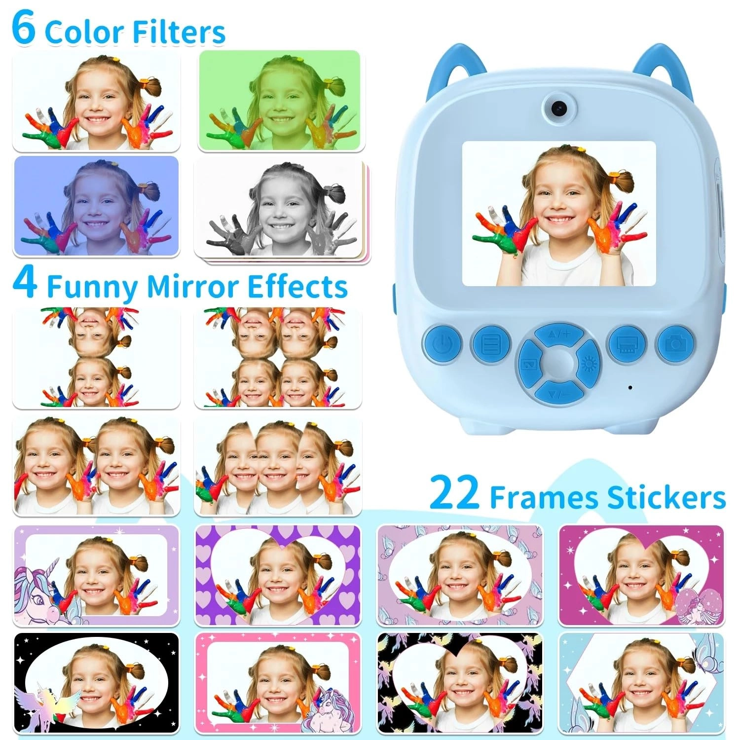 kids Mini portable printer