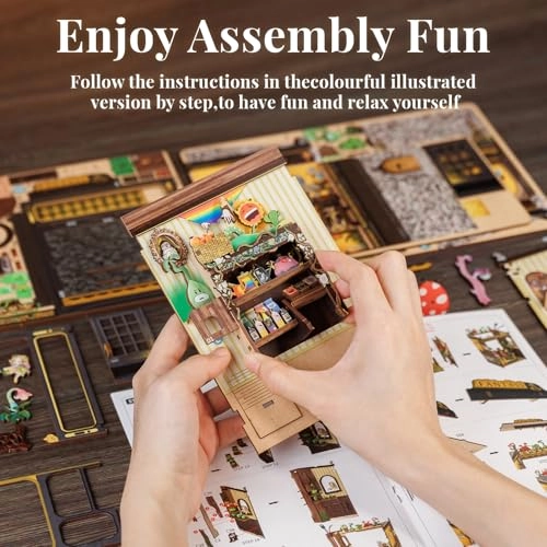 Book Nook - Forest Unicorn