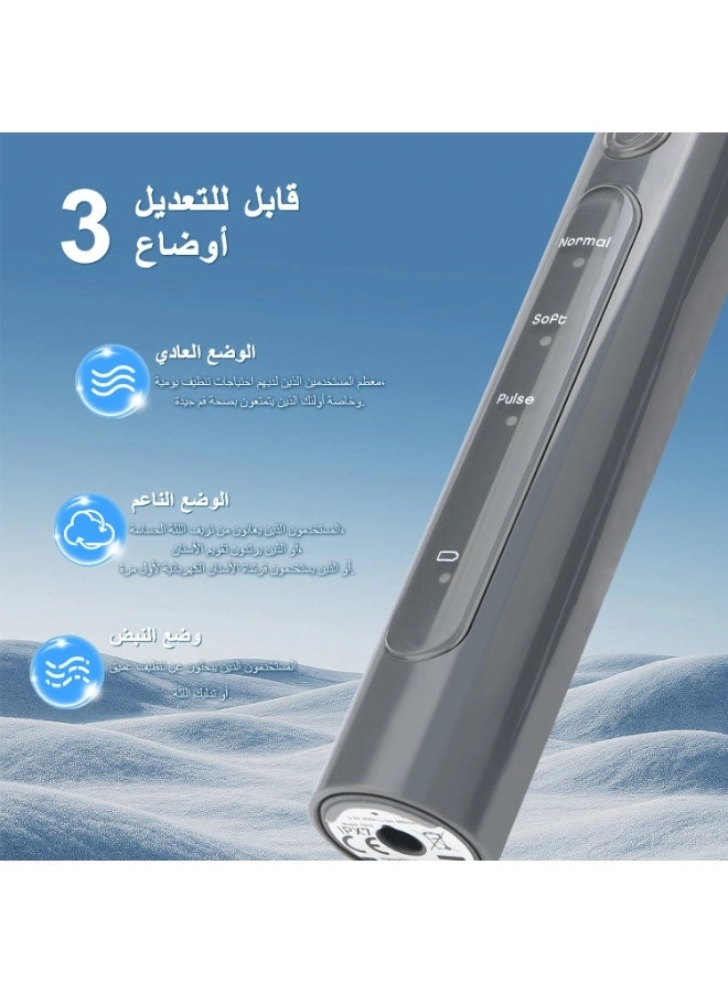 Rotating Electric Toothbrush - IPX7 Waterproof 2-Min Smart Timer Wireless Charging