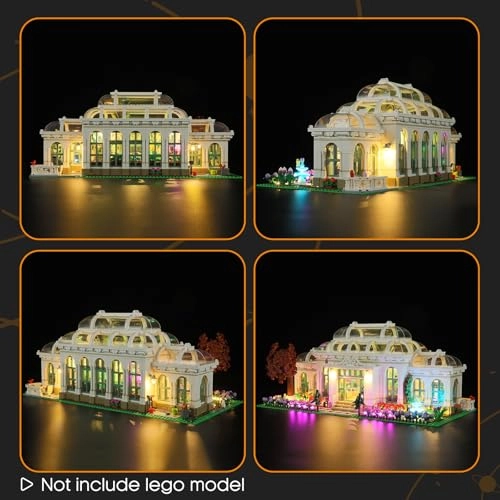 The Botanical Garden - LED Lighting Kit Compatible with Lego 21353