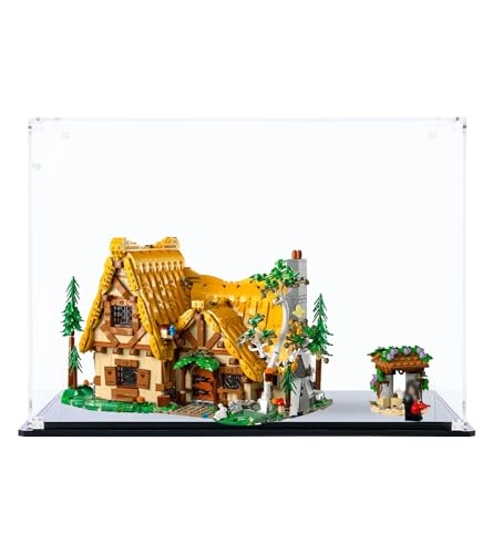 Acrylic Display Case for Lego Disney Snow White and the Seven Dwarfs Hut 43242