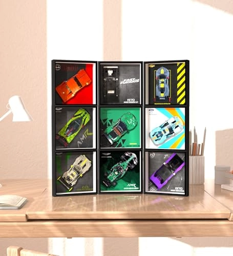 Display Wall Board for LEGO Speed Champions Ferrari 812 Competizione 76914 - 20.5X20.5cm